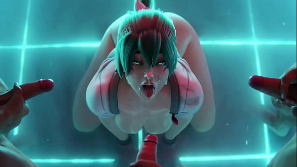 Ahegao Collection [3D Animated with Sound] Hentai sexy girls Cum on face