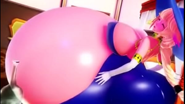 Cute Witch drinks potion causes Massive Belly swelling and inflation