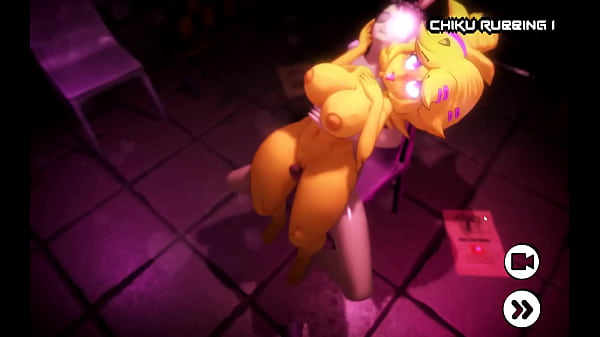 FNAF Night Club | Video game porn| pegged and milked in the office