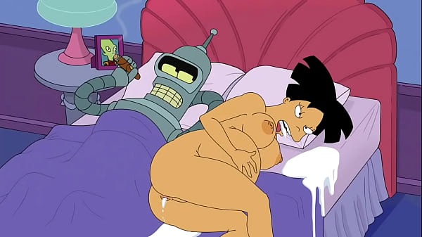 Futurama Porn | Amy gets her Anus filled by Benders Metal Cock